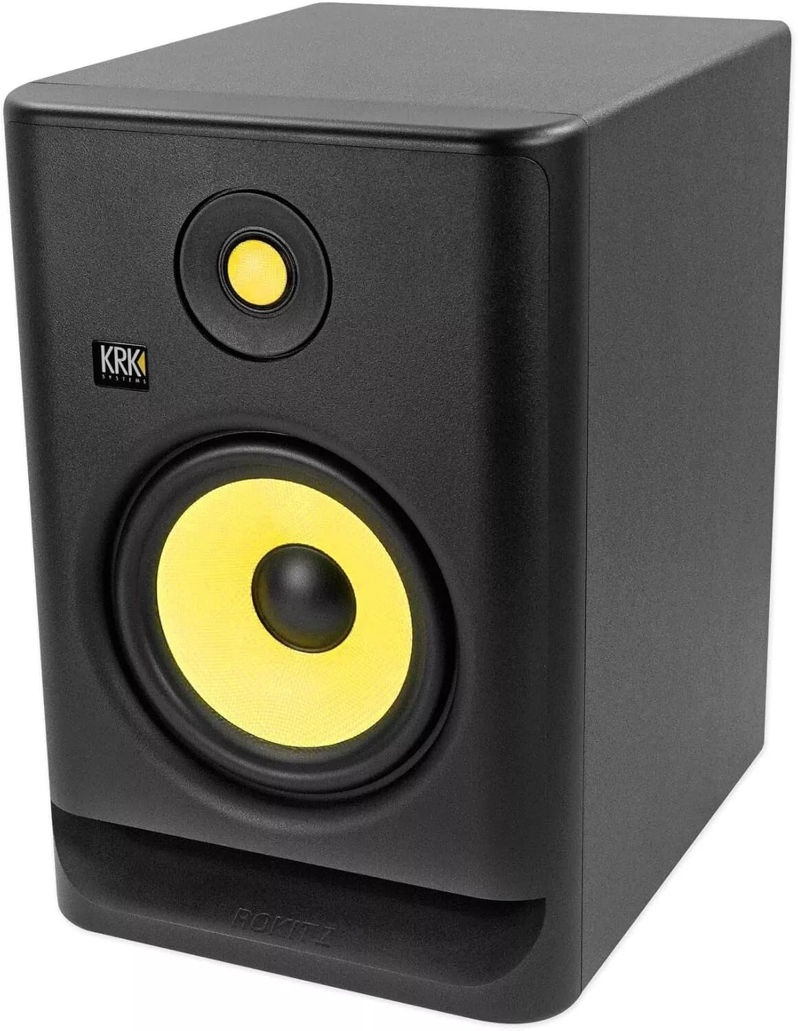 KRK ROKIT 7 G4 7" Nearfield Studio Monitor W/ Kevlar Drivers Black LCD SPEAKER (1 pair)