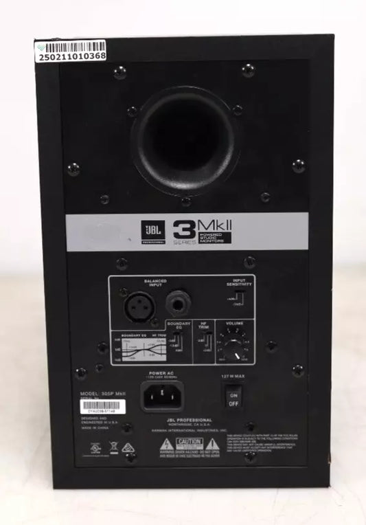 JBL Professional 305P MkII Next-Generation 5" 2-Way Powered Studio Monitor Speak (1 Pair)