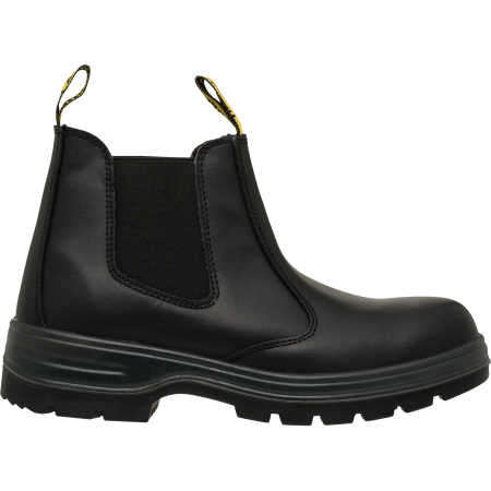 Blacksmith Chippie Steel Cap Work Boots - Black/Brown