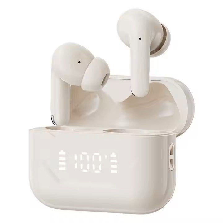 ANC TWS BT5.4 Earphones Hifi Sound True Wireless Blue Tooth Earphones Noise Canceling Earbuds