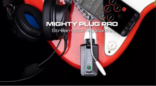 Newest! Nux MP-3 Mighty Plug Pro Guitar and Bass Amp Modeling Earphone Amplug