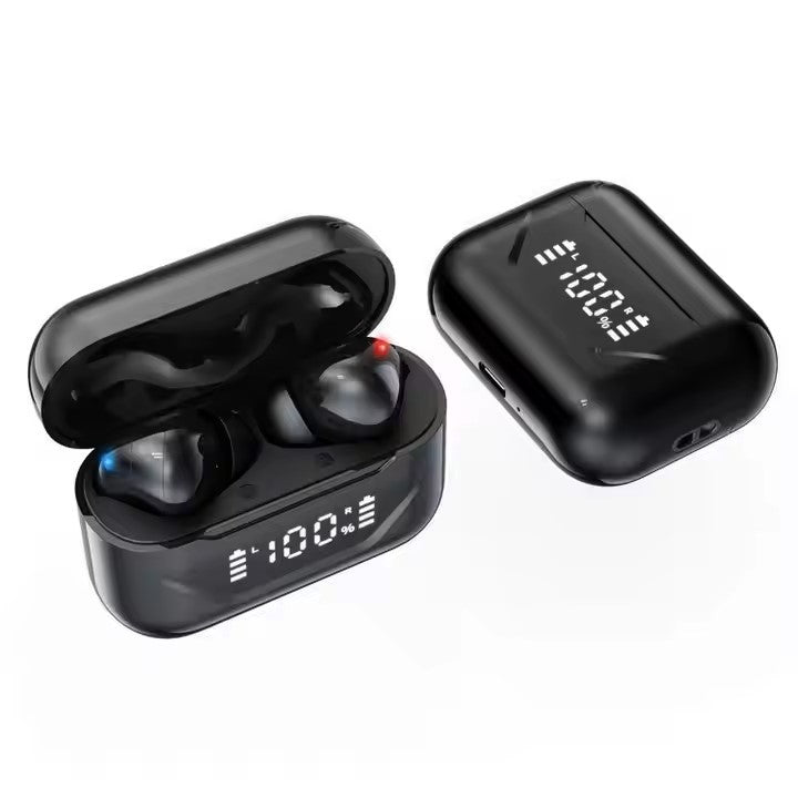 ANC TWS BT5.4 Earphones Hifi Sound True Wireless Blue Tooth Earphones Noise Canceling Earbuds