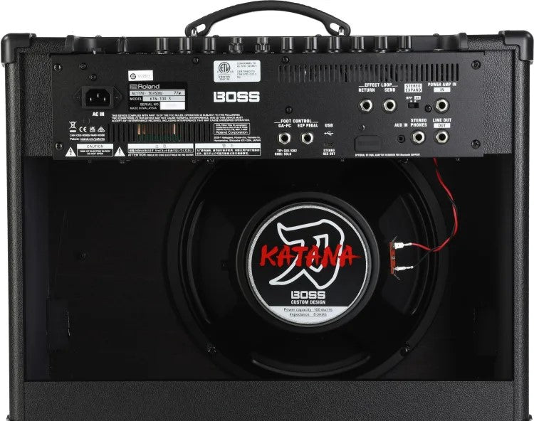 Boss Katana-100 Gen 3 100-watt 1 x 12-inch Combo Amplifier