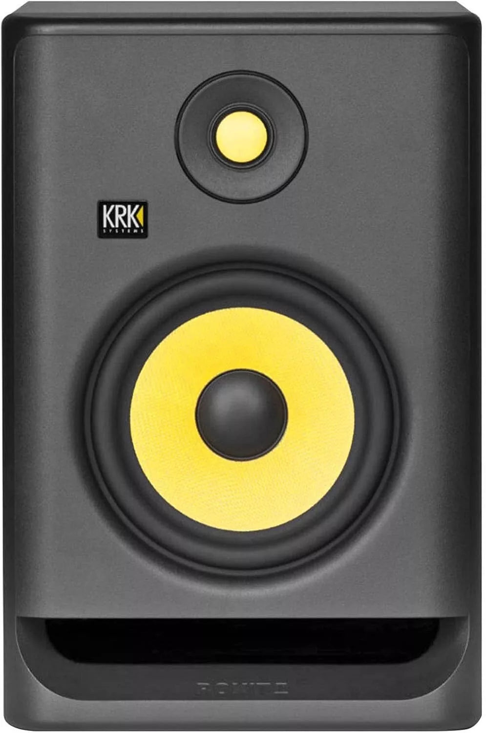 KRK ROKIT 7 G4 7" Nearfield Studio Monitor W/ Kevlar Drivers Black LCD SPEAKER (1 pair)