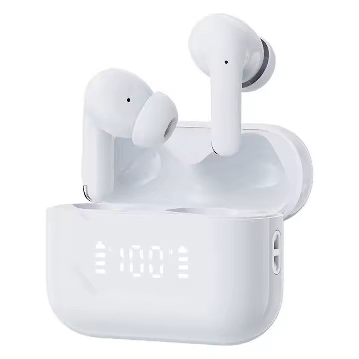 ANC TWS BT5.4 Earphones Hifi Sound True Wireless Blue Tooth Earphones Noise Canceling Earbuds