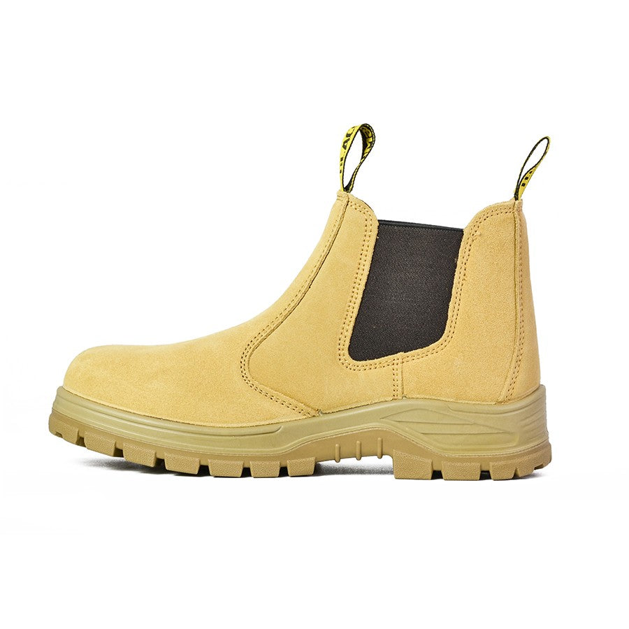 Blacksmith Chippie Steel Cap Work Boots - Black/Brown