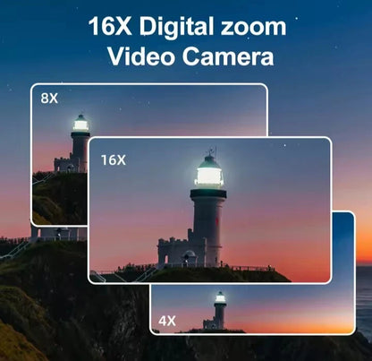 4K 48MP Camera for Vlogging HD, Night Shot, Travel and YouTube Ready
