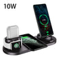 Wireless Charger - Wireless Charger For IPhone Fast Charger For Phone Fast Charging Pad For Phone Watch 6 In 1 Charging Dock Station