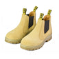 Safety Shoe - Blacksmith Chippie Steel Cap Work Boots - Black/Brown