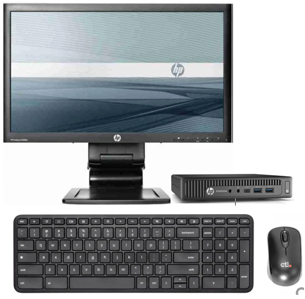 HP Computer Set: i7 6700 8GB RAM 500 GB SSD