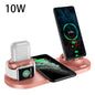 Wireless Charger - Wireless Charger For IPhone Fast Charger For Phone Fast Charging Pad For Phone Watch 6 In 1 Charging Dock Station